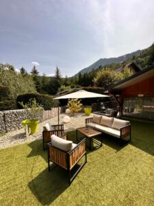 Terrasse - Hôtel La Fontaine Chamonix